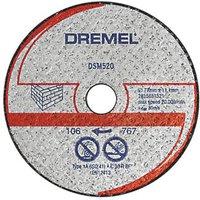 Dremel DSM520 Multi-Material Compact Saw Cutting Wheel 77mm (3") x 11.1mm (310PK)