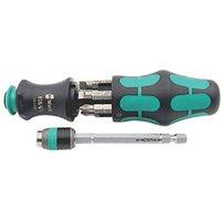 Wera Kraftform Kompakt 20 A Interchangeable Screwdriver Set 7 Pieces (310TX)