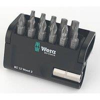 Wera Bit-Check 12 Wood 2 SB 1/4 Hex Shank Mixed Bit Set 12 Pieces (311FU)