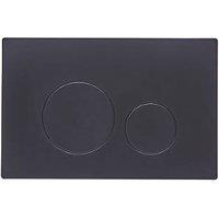 Circuit Dual-Flush Flushing Plate Black (311RM)