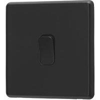 Arlec 10A 1-Gang 2-Way Light Switch Black (311RU)