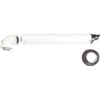 Ideal Heating Horizontal Telescopic Flue Terminal 60/100mm (3123X)
