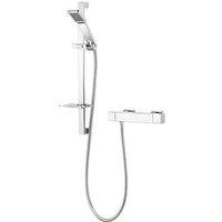 Aqualisa Sierra Safe Touch Rear-Fed Exposed Chrome Thermostatic Mixer Shower (312HP)