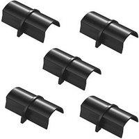D-Line Trunking Connectors 30mm x 15mm 5 Pack (312RA)