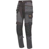 Site Bolden Stretch Holster Pocket Trousers Grey/Black 36" W 32" L (312XR)