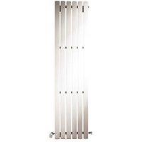 Ximax Erupto Square 1800mm x 435mm 4649BTU White Vertical Designer Radiator (31384)