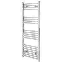 Towelrads 1200mm x 500mm 1163BTU Chrome Flat Towel Radiator (314RY)