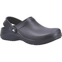 Skechers Riverbound Pasay Size 3 Womens Black Waterproof Slip-On Non Safety Clogs (314TV)