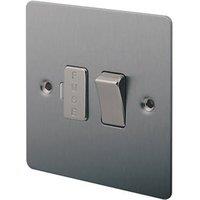 LAP 13A Switched Fused Spur Brushed Stainless Steel (31552)