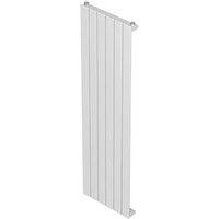 Flomasta 1800mm x 433mm 3091BTU White Vertical Designer Radiator (3157D)