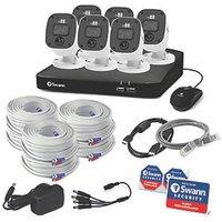 Swann Enforcer SWDVK-846806MQB-EU 1TB HDDGB 8-Channel 1080p DVR CCTV Kit & 6 Indoor & Outdoor Cameras (315PV)