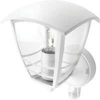 Philips Creek Outdoor Wall Light With PIR Sensor White (316JA)