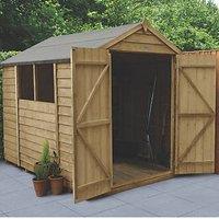 Forest 6' x 8' (Nominal) Apex Overlap Timber Shed (316JR)