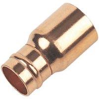 Flomasta Brass Solder Ring Fitting Reducer F 15mm x M 22mm (31786)