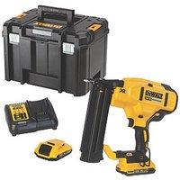 DeWalt DCN680D2-GB 54mm 18V 2 x 2.0Ah Li-Ion XR Brushless Second Fix Cordless Nail Gun (317HP)