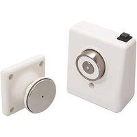 Geofire Doormouse 230V Fire Door Retainer White 95mm (3182V)
