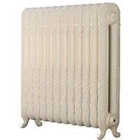 Arroll 794mm x 814mm 4260BTU Cream Cast Iron 2 Column Radiator (318KY)
