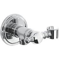 Bristan Shower Wall Outlet Handset Holder Bracket Chrome 97mm (318RH)