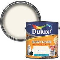 Dulux EasyCare Washable & Tough 2.5Ltr Fine Cream Matt Emulsion Paint (319GX)