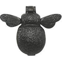 Hardware Solutions Door Knocker Bumble Bee Matt Black 127mm x 98mm (319KK)