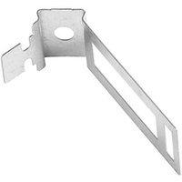 D-Line Pre-Galvanised Steel Safe-D Conduit Saddles 25mm Silver 100 Pack (319KU)