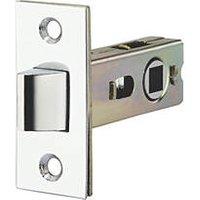 Smith & Locke Polished Chrome Tubular Mortice Latch 64mm Case - 45mm Backset (319PX)
