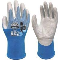 Wonder Grip WG-522W Bee-Tough Gloves Blue/White Medium (319VJ)