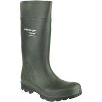 Dunlop Purofort Professional Size 6.5 Green Non Safety Wellies (319XC)