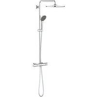 Grohe Vitalio Joy 310 HP Rear-Fed Exposed Chrome Thermostatic Shower System (319XT)