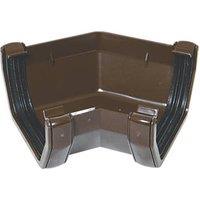 FloPlast uPVC 135 Square Gutter Angle Brown 114mm (32061)