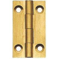 Self-Colour Solid Drawn Butt Hinges 38mm x 22mm 2 Pack (320PR)
