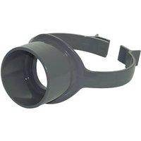 FloPlast Strap Boss Anthracite Grey 110mm (321KJ)