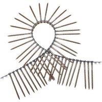 Senco Square Countersunk Coarse Thread Collated Thread Cutting Flooring Wood Screws 4.5mm x 65mm 1000 Pack (322PG)