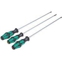 Wera Kraftform Plus Mixed Long Reach Screwdriver Set 3 Pieces (323FP)