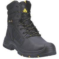 Amblers AS350C Size 7 Black Waterproof Safety Boots (323JV)