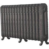 Arroll 597mm x 1009mm 5325BTU Cast Grey Cast Iron 2 Column Radiator (323KY)