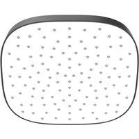 Mira Crisp Tilt Overhead Shower Head Matt Black 250mm (323PM)