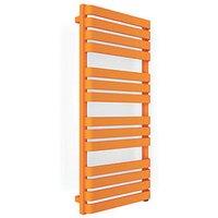 Terma 1110mm x 500mm 2046BTU Orange Flat Electric Towel Radiator (323RH)