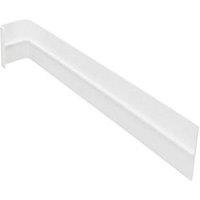 FloPlast In-Line Fascia Joints White 300mm x 42mm 2 Pack (323RV)