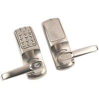Codelocks CL5010SS Electronic Heavy Duty Push-Button Lock Tubular Latch (32421)