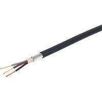 Prysmian 6943X Black 3-Core 1.5mm Armoured Cable 50m Drum (32454)