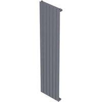 Flomasta 1500mm x 578mm 3392BTU Silver Vertical Designer Radiator (3245D)