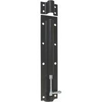 Smith & Locke Tower Gate Bolt Black 152mm (324VE)