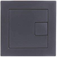 Square Dual-Flush Flushing Button Black (325RM)