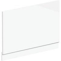 Highlife Bathrooms Halite Adjustable End Bath Panel 800mm Gloss White 2 Pieces (326HL)