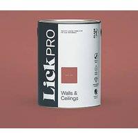 LickPro Max+ 5Ltr Red 04 Eggshell Emulsion Paint (326JY)