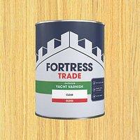 Fortress Trade 750ml Clear Gloss Solvent-Based Exterior Yacht Varnish (326PC)
