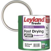 Leyland Trade 2.5Ltr Brilliant White Matt Wood & Metal Undercoat (326YC)