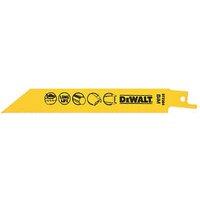 DeWalt DT2384-QZ Multi-Material Reciprocating Saw Blades 152mm 5 Pack (3273V)