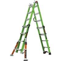 Little Giant Conquest GRP All-Terrain Fibreglass 4.55m Combination Ladder (327KA)